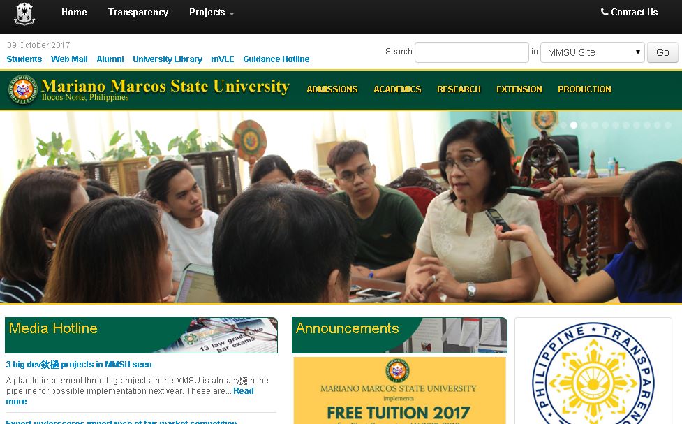 马里亚诺马科斯国立大学 Mariano Marcos State University