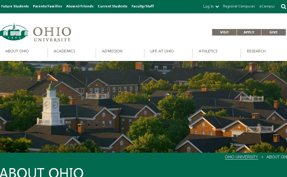 俄亥俄大学 Ohio University