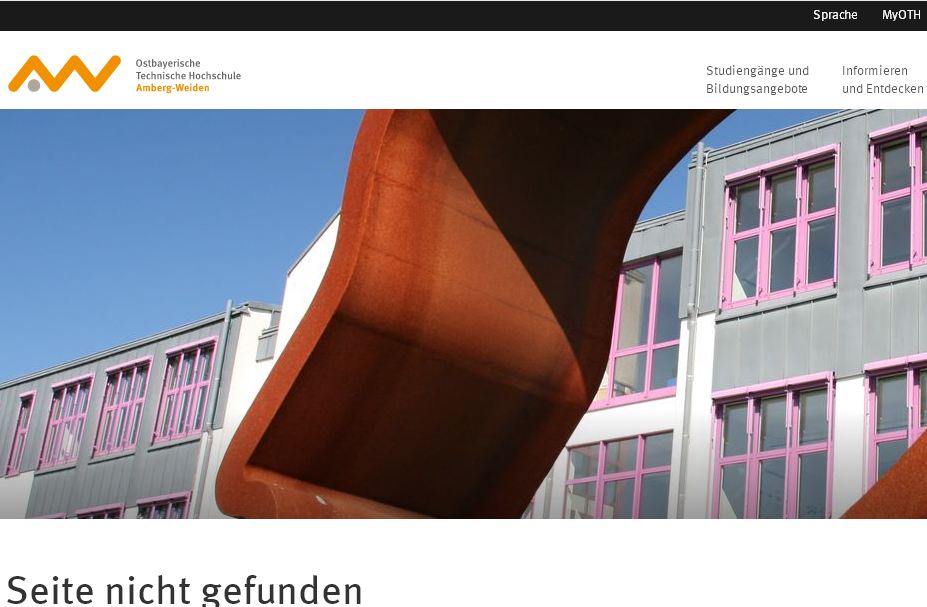 安贝格-魏登升等某业大学 Fachhochschule Amberg-Weiden