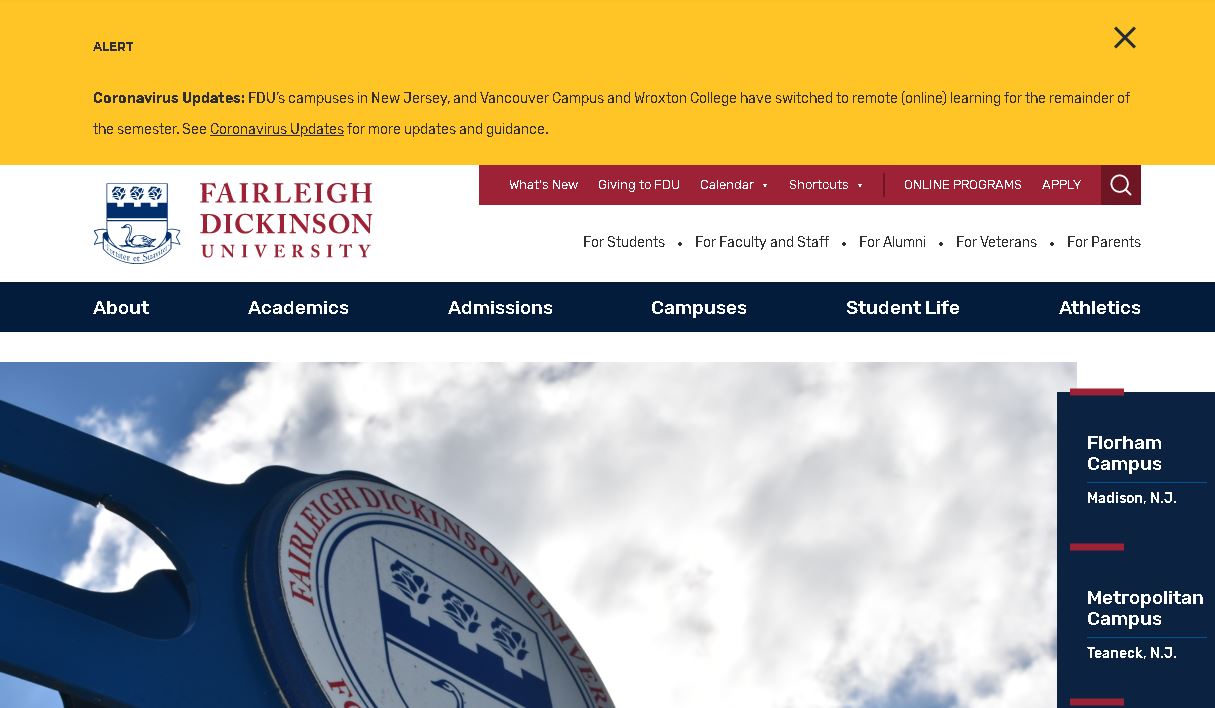 费尔雷迪克森大学Fairleigh Dickinson University