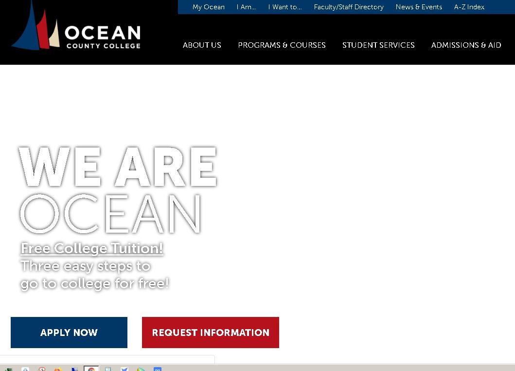 欧申县大学汤姆斯河Ocean County College Toms River