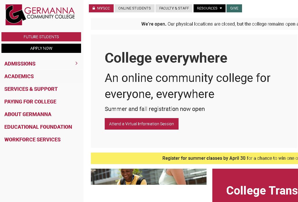 日尔曼纳社区大学娄克斯特格罗弗Germanna Community College