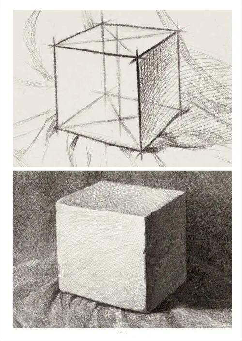 正方体组合图形的画法图片